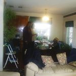 Christmas Day 2004. Mr. Jackson with Sekou and Edwin