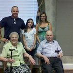 Mom/Dad and Kim, John and Casey
