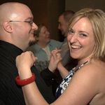 Craig and I dancing at his and Sarah's reception.