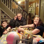 Easter with Papa, Nichole and Dylan