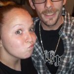 Lora and Aaron during one of the many nights spent hanging out.