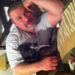 Jeff with his baby Tori. April, 2011