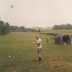 Bill flying his kite
March 1987