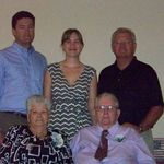 Mom, Dad, Fred, Jenny, Rick 