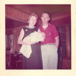Byron with Margret holding Patty -  1963.