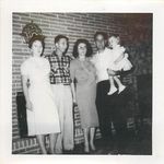 Margret, Byron, Irene Wilson, W.D. Wilson holding Donna - 1962