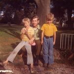 Jim Ellis with his boys, Trent & Kevin