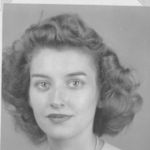 Doris shockey as a young woman