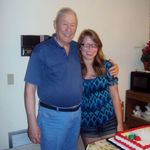 Naomi and Gramps at her 17th birthday