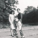 Mom, Dad, and baby Karen 1965