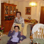 with Kaliopi at home