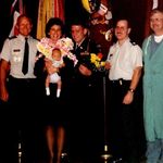 Sandy's below-zone promotion to Lieutenant Colonel while serving at Tripler Medical Center.