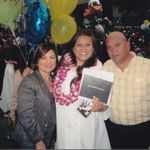 A year ago, Dez's graduation. You know how education was Dad's concern always