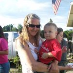 Carla and just one of her babies Eliyjiah