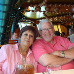 Fine lunch on the Splendor in April 2010
