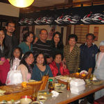 Mommy and family at Uncle Carlos' favorite restaurant for his leap year birthday, Sakura of Tokyo in West Covina February 25, 2012
