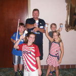 July 4th Willy Wonka Strikes again w/the Betsinger & Kryger Kids