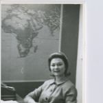 Joan in the Pan Am days...