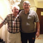 2010 Mike & his dad (aka Harry, aka Pa) during the reip to Cancun, Mexico
