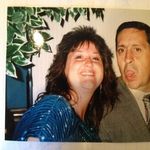 Marie and Dewey hamming it up.