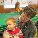 with Austin at Dad's 80th Birthday, 2011