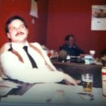 Kevin "relaxing" at Clark Products