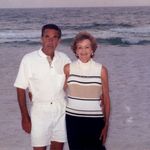My favorite picture of Mom & Dad at Panama City Beach