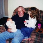 Bobby Jr., grandpa and Angelica