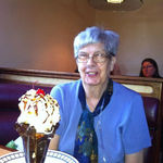 Ice cream sunday at the Studio Diner