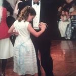Dancing with daughter at a wedding party