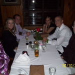 Rose, Dad, Amber,Griffin and Pat at Steiny's on Griffin's 18th B-day