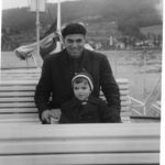 Father & Son in Zurich. 1963