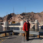 Raphael at the Hoover Dam. 2008