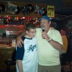 Uncle Carmine singing "My Girl" to his nephew James. James loved that song...