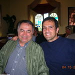 His long time friend Bahram Fazelli who is like an uncle to me.