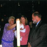 Lydia is Godmother at her naphew Andre's Baptism.