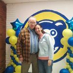 Dad with Kim, Veterans Day 2011