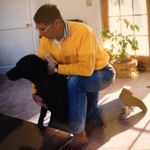 A lifelong dog lover-He loved his Lab Casey