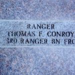 Colonel Conroy's "Army Ranger" brick at the Fort Benning, GA Ranger Memorial