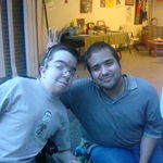 Matt & J.R.at J.R.'s House