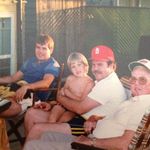 Mike, Kevin, John and Grandpa Ed