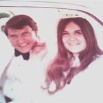 Gil and Janet Copley on their wedding day, June 5, 1971.