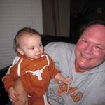 Aiden and Great Uncle BeBop 2010