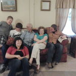 What he loved more then anything, his grandkids!