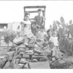 Lalo and some of his brothers and sisters in an old picture, in Ecatepec, Mexico, Hector's birthplace.