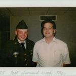 At Dale's graduation from basic training