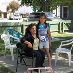 Mom and Laurie