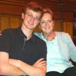 Matthew and Deb at Harvard, Spring 2012