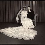 Carmella and Ed's Wedding Pictures from April 15th, 1950.