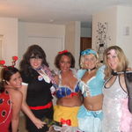 Halloween fun with Jodi in 2008....you'll always be remembered (Lady Outlaws for life)